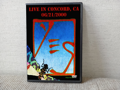 YES Live In Concord, CA 06.21.2000 DVD
