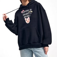 LOVING IS SHARING RIGHT HOODIE - Thumbnail 1