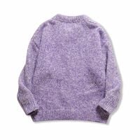 iridescent butterfly drawstring button-down long-sleeved cardigan sweater - Thumbnail 1