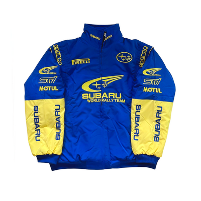 Vintage subaru worldrally team  f1 bomber jacket  - Thumbnail 1