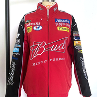 BUDWEISER RED F1 BOMBER JACKET  - Thumbnail 2