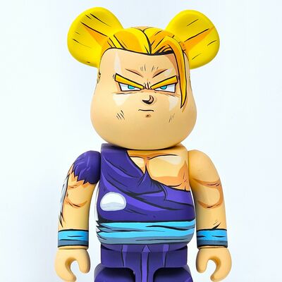 Custom bearbrick 400% by dhani barragan "gohan"  - Thumbnail 4