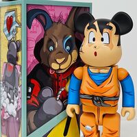 Custom Bearbrick 400% by Dhani Barragan "Goten"  - Thumbnail 6