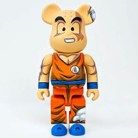 Custom Bearbrick 400% by Dhani Barragan "KRILLIN"  - Thumbnail 1