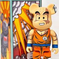 Custom Bearbrick 400% by Dhani Barragan "KRILLIN"  - Thumbnail 6