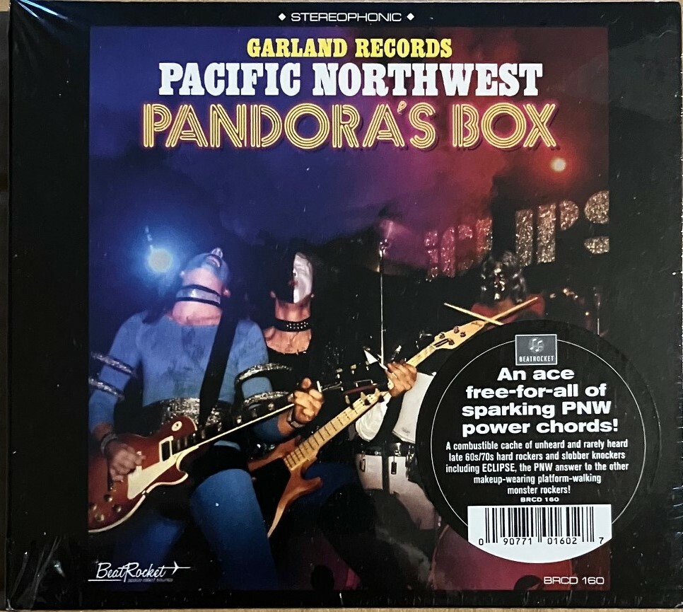PANDORAS BOX - GARLAND RECORDS PACIFIC NW (New Sealed Gatefold CD