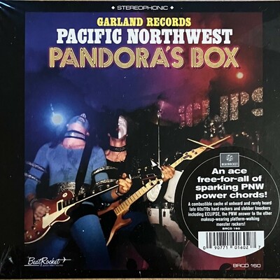 Pandoras box - garland records pacific nw (new sealed gatefold cd of nw 70s hard rock bands - eclipse, high voltage, white feather, etc.) - Thumbnail 1