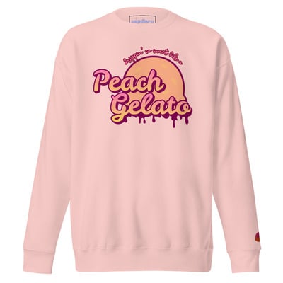 Peach gelato twice crewneck sweater - Thumbnail 2