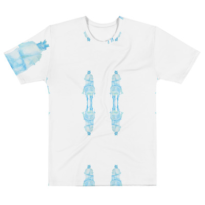 Mens cotton crew neck t-shirt - monarch