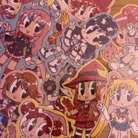 Magical Girl Mystery Sticker Pack  - Thumbnail 1