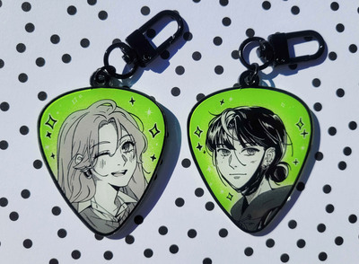 Aya and Mitsuki Charms