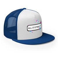 Blue Screen of Death: All Systems No, Glitch Trucker Hat - Thumbnail 5