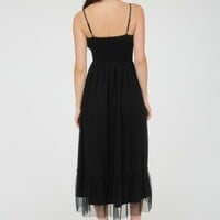 Swiss Dot Tulle Dress - Thumbnail 3