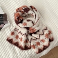 Cute Soft Red Panda Furry Scarf - Thumbnail 5