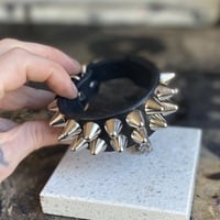 2 Row Tall British Stud Cuff - Thumbnail 1