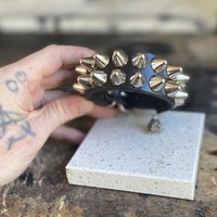 2 Row Tall British Stud Cuff - Thumbnail 3