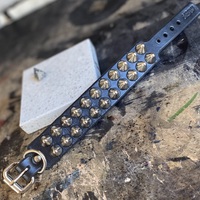 2 Row Tall British Stud Cuff - Thumbnail 6