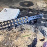 2 Row Tall British Stud Cuff - Thumbnail 7