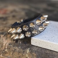 2 Row Tall British Stud Cuff - Thumbnail 8