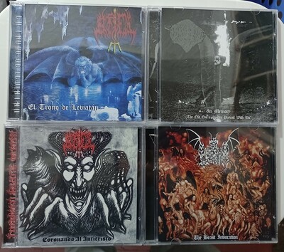 BAEL, BEHALF FIEND, MALEFICUM ORGIA Cds