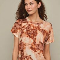 Abstract Print Tee - Thumbnail 1