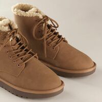 Cozy Lace-Up Bootie - Thumbnail 2