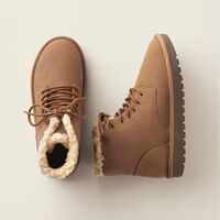Cozy Lace-Up Bootie - Thumbnail 3