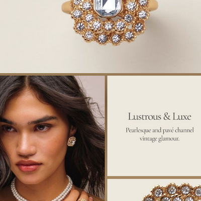 Victorian beauty statement ring