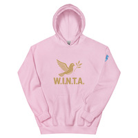W.I.N.T.A. (War Is Not The Answer) Unisex Hoodie - Thumbnail 12