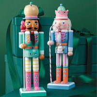 Whimsical Wooden Nutcracker - Thumbnail 1