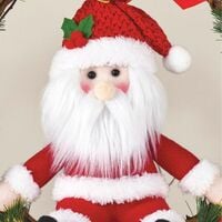 Santa's Wreath Door Greeter - Thumbnail 2