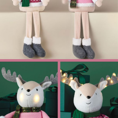 Whimsical forest reindeer sitters - Thumbnail 1