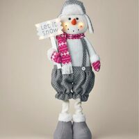 Let It Snow Snowman Stand-Up Decor - Thumbnail 2