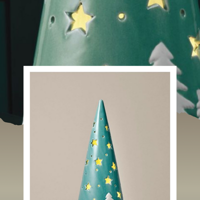 Ceramic light up tree - Thumbnail 1