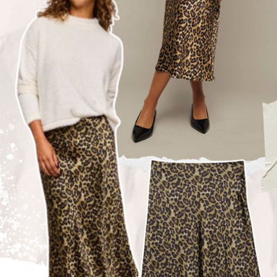 Satin skirt - Thumbnail 1