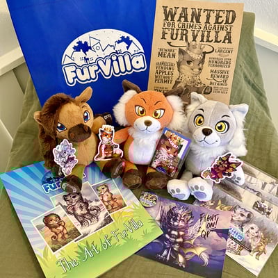 Furvilla mega fan book pack
