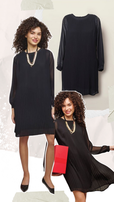 Pleated Dress