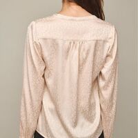 Tonal Print Blouse - Thumbnail 3