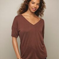 Double V-Neck Top - Thumbnail 1