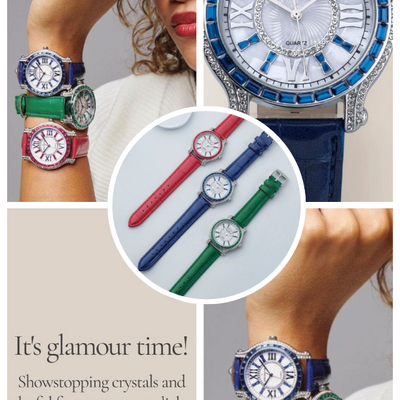 Sparkly jolly good time watch