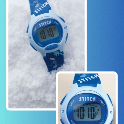 Disney ® stitch lcd watch