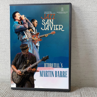 Jethro tull's martin barre live in jazz san javier, san javier, murcia, spain 07.10.2015 dvd