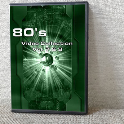 80's video collection vol. 7 & 8 (62 videos) dvd