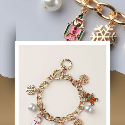 Sugarplum friends charm bracelet - Thumbnail 5