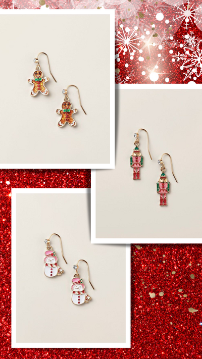 Sugarplum Friends Earrings