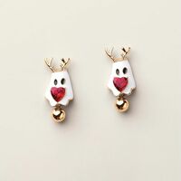 Snowy Sweethearts Earrings - Thumbnail 2