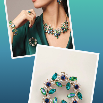 Prismatic majesty wreath pin - Thumbnail 4