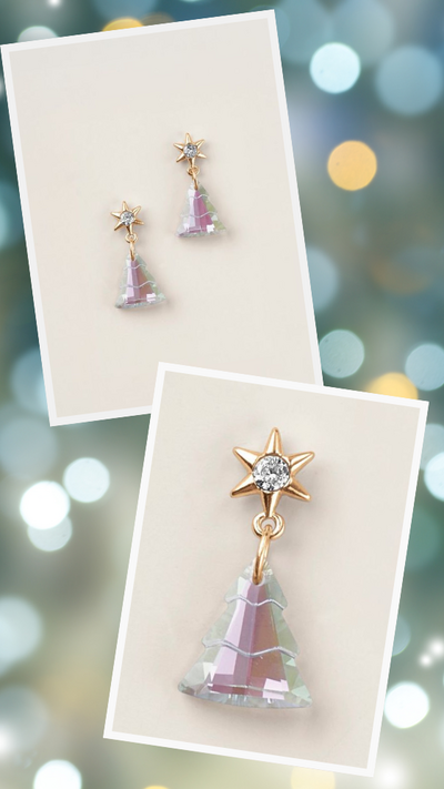 Northern Star Holiday Charm Earrings