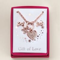 Sacred Sentiments Necklace and Earring Set - Thumbnail 2