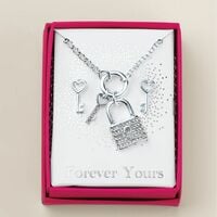 Sacred Sentiments Necklace and Earring Set - Thumbnail 3